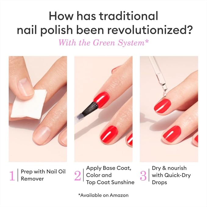 Manucurist Green Pastel Nail Polish Pistachio Green - Classic Natural 9-Free, Plant-Based and Vegan -Made in France