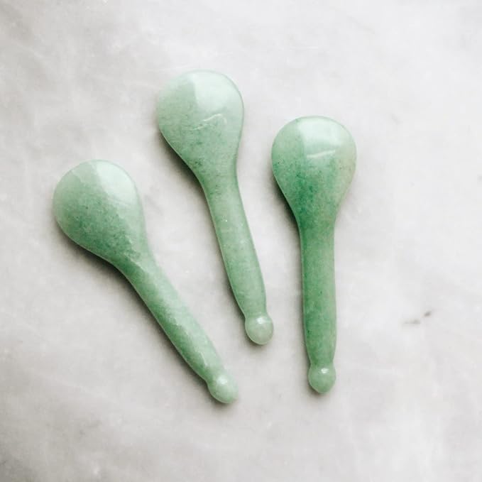 Mount Lai - The Gua Sha Facial Lifting Tool (Jade Gua Sha Spoon, Gua Sha)