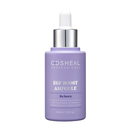 EGF Boost Ampoule 1.52 fl oz, Skin-Firming Anti-Aging Serum with Peptide & Amino Acid Complex, Boosts Elasticity & Fibroblast Activity, Wrinkle Care, Korean Skin care