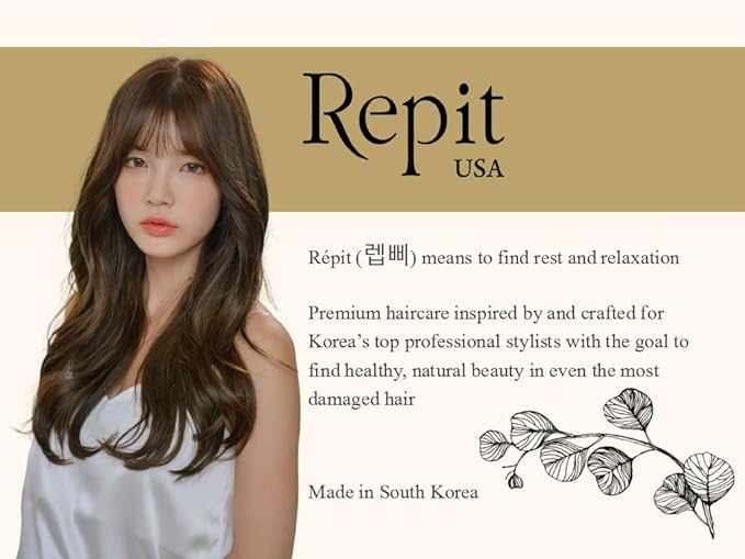 Repit Travel Size Nature Shampoo, Treatment & Rich Cream Contains Sacha Inchi, Omega 3,6,9 for All Hair Types, Restore Dry and Damaged Hair - Sulfate, Paraben, Cruelty Free |RepitUSA