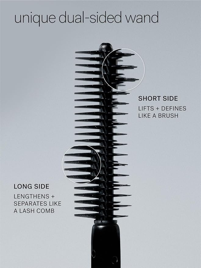ILIA - Limitless Lash Mascara | Lightweight, Nourishing, Lengthening, Lifting | Flake + Smudge-Resistant | Non-Toxic, Cruelty-Free, Ophthalmologist-Tested, Safe For Sensitive Eyes (Soft Black)