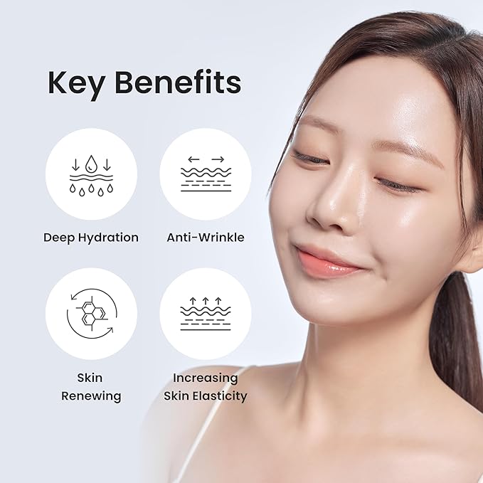 Retinol Night Cream 1.69oz - No.1 Korean Retinol Night Cream for Face and Neck - Collagen, Centella, Hyaluronic Acid - Anti aging cream, Moisturizer, Face Cream, Hydrating, Firming