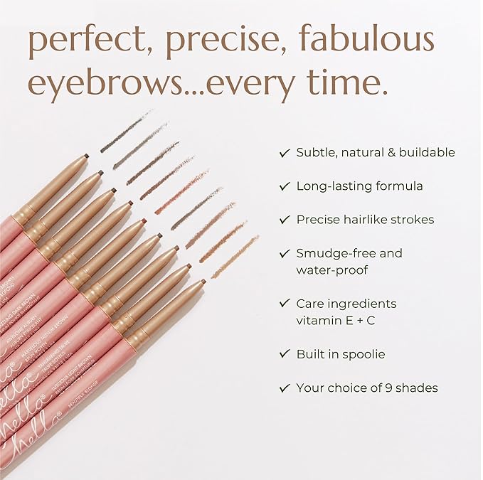 Chella Eyebrow Pencil – Easy-to-Use Brow Definer for Shaping, Filling & Blending – Long-Wear Blonde Eyebrow Pencils for Women with Precise Tip (Blonde)