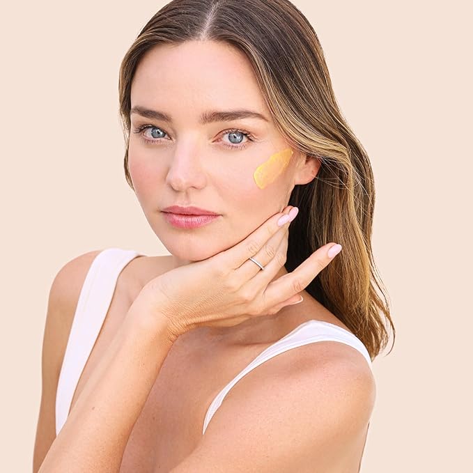 KORA Organics Turmeric Glow Facial Moisturizer, Hydrating Face Cream to Soften & Plump Skin, For Oily and Combination Skin, Certified Organic & Cruelty-Free, 1.69 Fl Oz