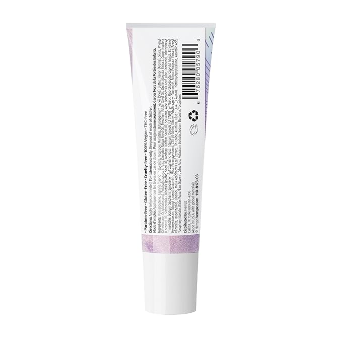 Hempz Star Dust Lip Gloss, Iridescent Glow Shimmer, Passionfruit and Wild Orchid, Hydrating Balm .44 oz.
