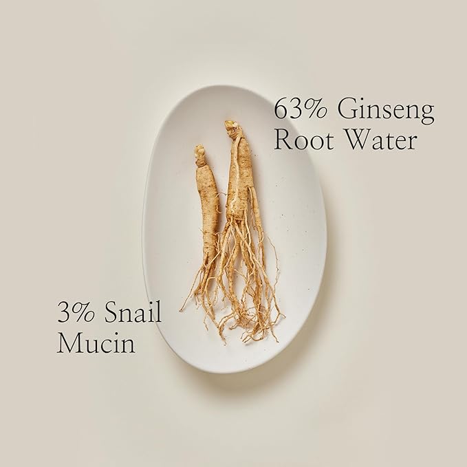 Beauty of Joseon Revive Snail Mucin Ginseng Serum Hydrating Peptide Facial Moisturizer Dark Spot Acne Scar Remover for Sensitive Face. Korean Skin Care for Men and Women (2 Fl.Oz.)