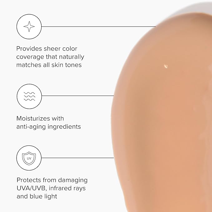 DRMTLGY Anti-Aging Trio: Needle-less Serum, Tinted Moisturizer with SPF 46, & Peptide Night Cream