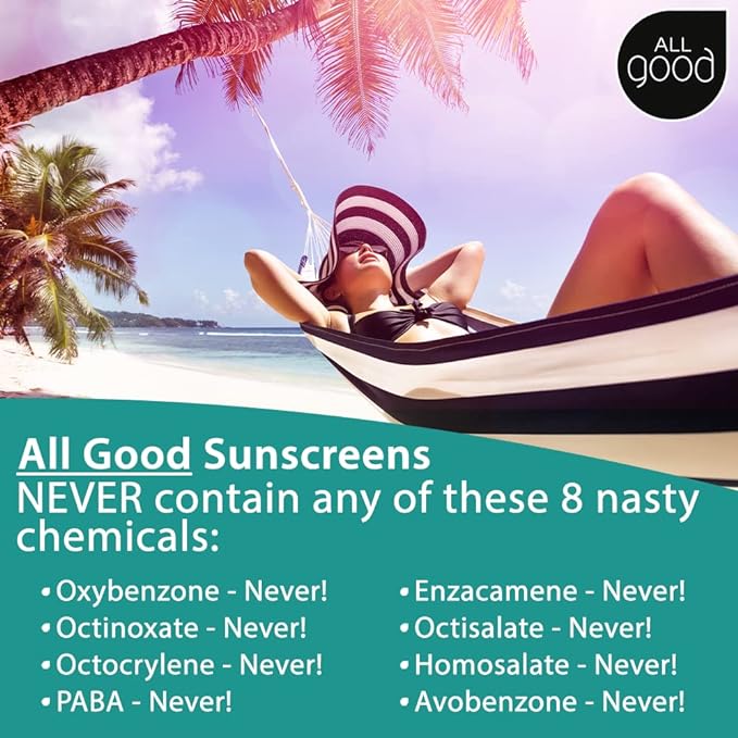 All Good Tinted Mineral Sunscreen Combo Pack - SPF 30 Lotion & SPF 50 Butter - Zinc Oxide - Coral Reef Safe - Water Resistant - UVA/UVB Broad Spectrum (Combo)