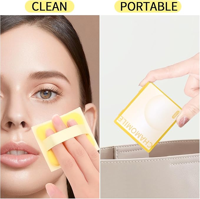 Erinde Oil Blotting Sheets for Face with Mirror and Puff, 300 Sheets Oil Blotting Paper for Oily Skin, Face Oil Absorbing Sheet, Natural Oil Control Film, Absorb Excess Oil, Makeup Friendly