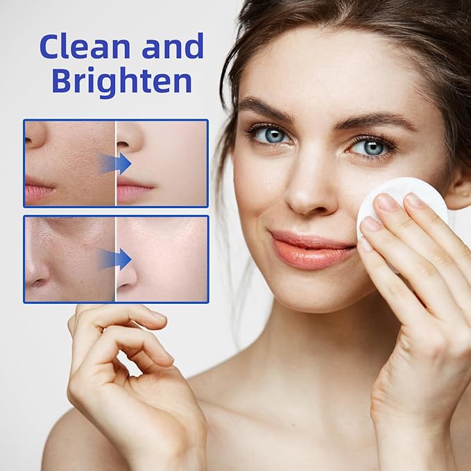 Glycolic Acid 20% Resurfacing Pads for Face and Body – Exfoliating Peel Pads with Vitamins B5, C, E, Green Tea, Calendula, Allantoin – Reduces Fine Lines and Wrinkles – 50 Count