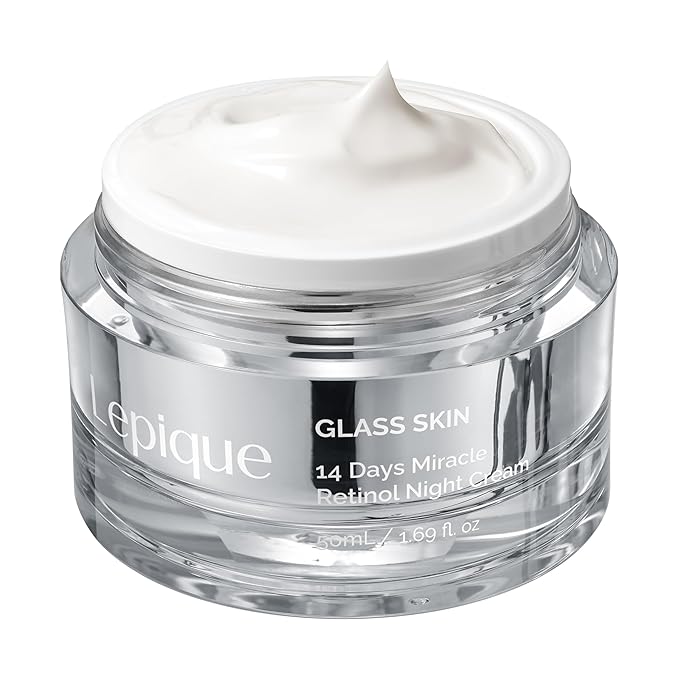 Retinol Night Cream 1.69oz - No.1 Korean Retinol Night Cream for Face and Neck - Collagen, Centella, Hyaluronic Acid - Anti aging cream, Moisturizer, Face Cream, Hydrating, Firming