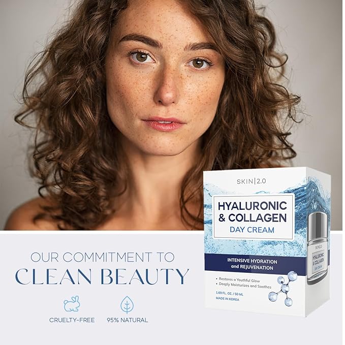 Moisturizer Facial Day Cream Moisturizer Value Set - Retinol and Vitamin E, Hyaluronic Acid and Collagen, Vitamin C and Collagen