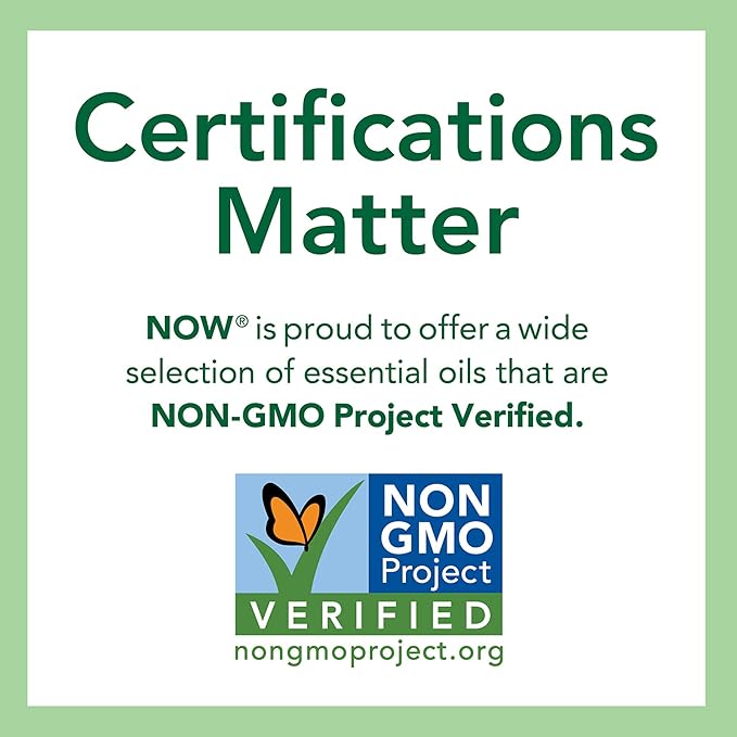 NOW Essential Oils, Peppermint Oil, Invigorating Aromatherapy Scent, Steam Distilled, 100% Pure, Vegan, Child Resistant Cap, 4-Ounce