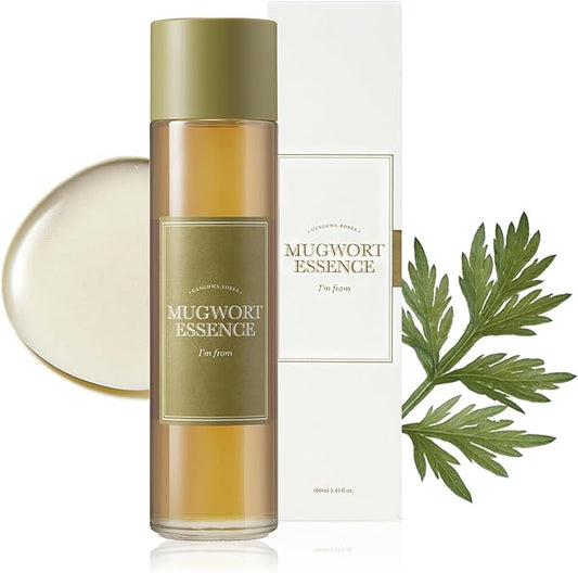 I'm From Mugwort Essence | Vegan Extract - Soothe Sensitive and Irritated Skin, Redness Relief, Refreshing, Korean Hydrating Toner | 5.4 Fl Oz, All Skin Types, PETA Approved