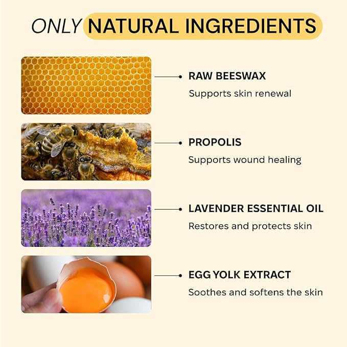 Universal Flare Care | Drawing Salve for HS, Boils, Cysts, Hemorrhoids, Pilonidal Cyst, Abscess | Anti-Chafing, Wound Care, Relief for Itching Skin w/Propolis & Egg Yolk Extract 4 oz