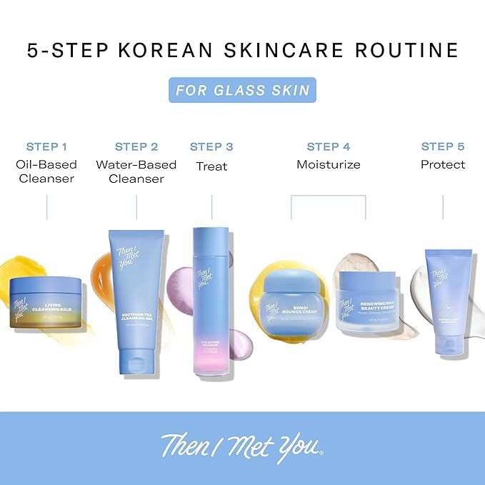 Then I Met You The Giving Essence, Hydrating and Brightening Face Treatment with Niacinamide & Fermented Ingredients, Vegan & Clean Skincare, 5.07 oz