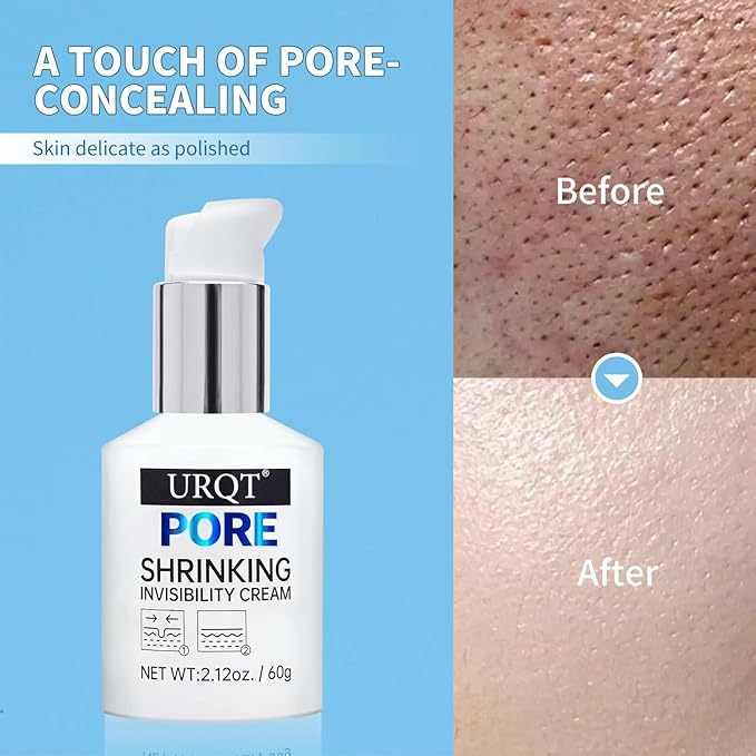 Pore Shrinking Invisibility Face Primer, Pore Invisible Cream, Instantly Conceals, Hydrates & Smooths -Radiant, Lightens Fine Lines, Oil Control Firming, Nourishing Soothing Base
