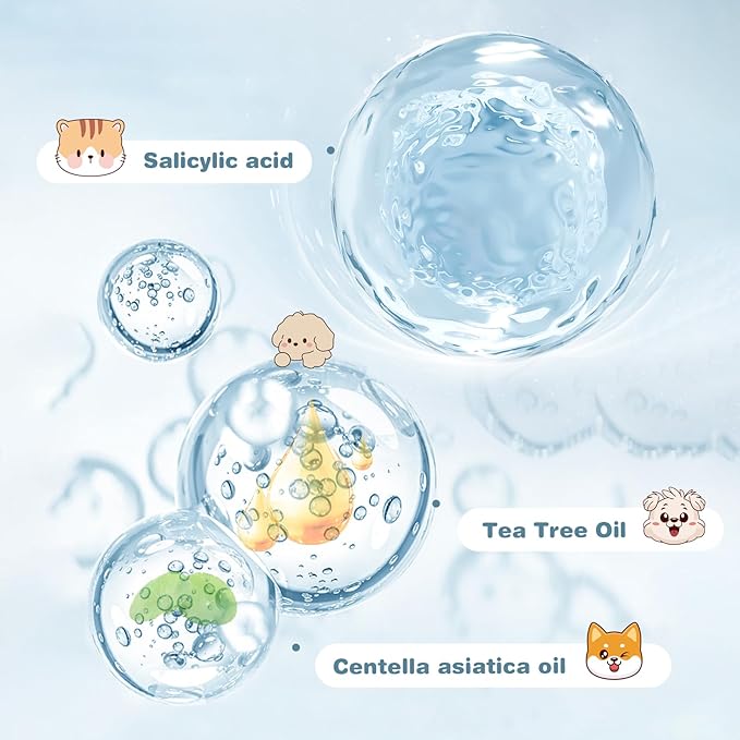 Venrock Pimple Patch, 48 Hydrocolloid Patches with Tea Tree Oil, 24 Cute Animal Shapes, Salicylic Acid Acne Treatment