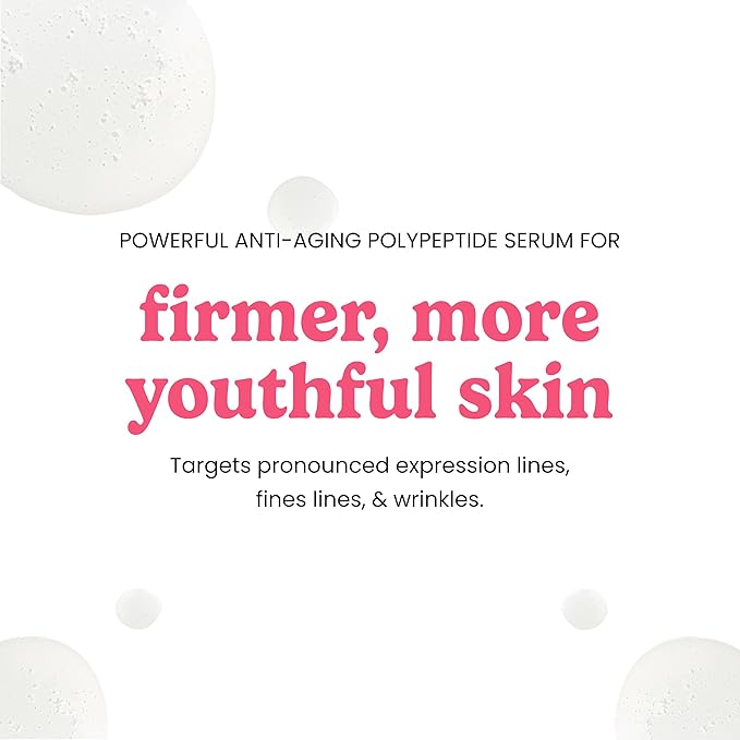 Timeless Skin Care Matrixyl Synthe’6 Serum - Face Serum for Skin Care - with Hyaluronic Acid for Hydration - Pouches