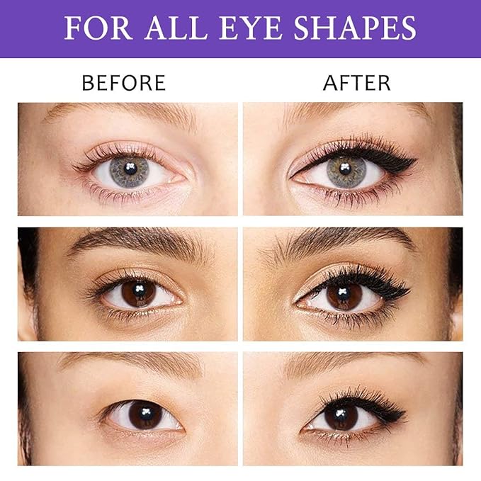 iMethod Eyeliner Stamp 2 Pens Winged Eyeliner Stamp, Perfect Wing Cat Eye Stamp, Long Lasting Liquid Eye Liner, Waterproof & Smudgeproof Makeup