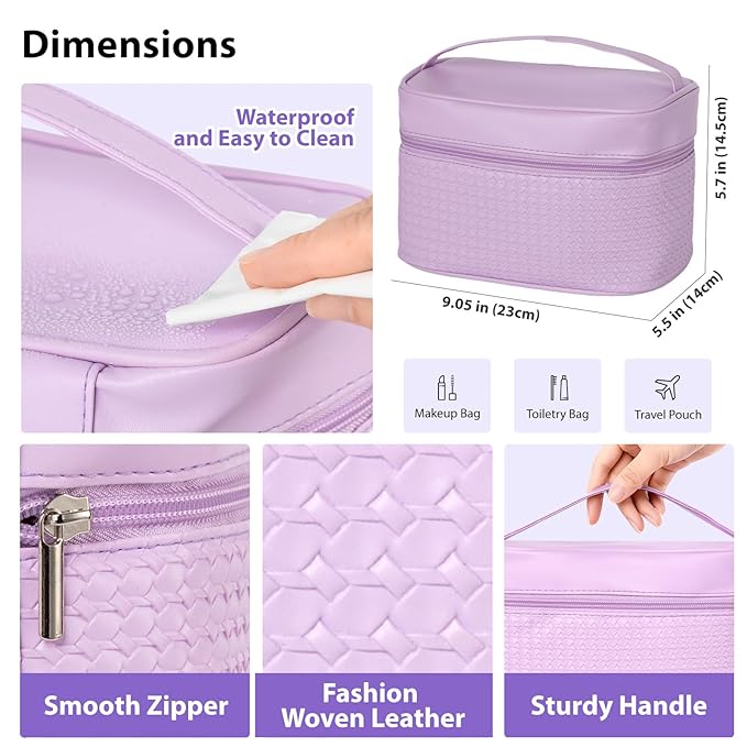 Lavender 33 Pcs Spa Bath & Body Gift Set, Face Sheet Mask Skin Care for Women, Hydrogel Mask, Lip Gloss, Cosmetic Bag, Face Serum, Necklace, Cleanser, Gua Sha, Christmas, Mother Day, Anniversary