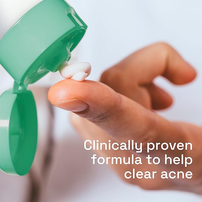 Cetaphil Acne Face Wash, Gentle Clear Clarifying Acne Cream Cleanser with 2% Salicylic Acid, Deep Cleans & Treats Acne Prone Skin, Skin Care for Sensitive Skin, 4.2oz