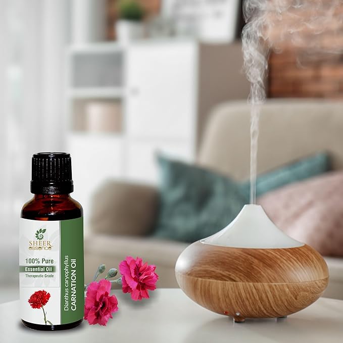 Carnation Oil 100% Pure Undiluted Natural Uncut Therapeutic Grade Steam Distilled Essential Oils for Skin, Hair and Aromatherapy 5000ML