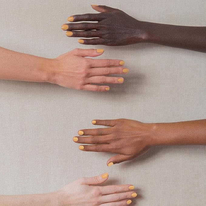 J. Hannah Nail Polish – Vegan, Non-Toxic, Cruelty-Free, Gluten-Free, Long Lasting, USA Made, Gold Leaf Color (Relic)