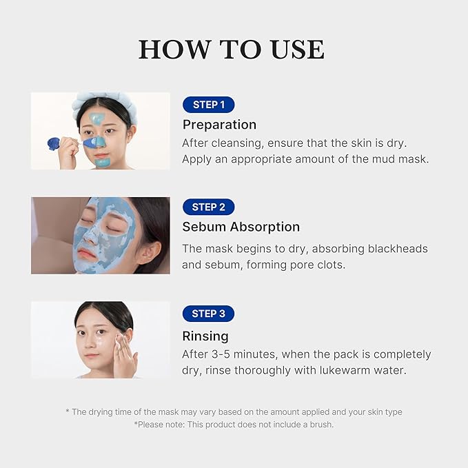 medicube Korean Viral Glass Skin Faical Mask Duo: Collagen Overnight Wrapping Peel Off Facial Mask Pack and Zero Pore Blackhead Mud Facial Mask and Jelly Brush