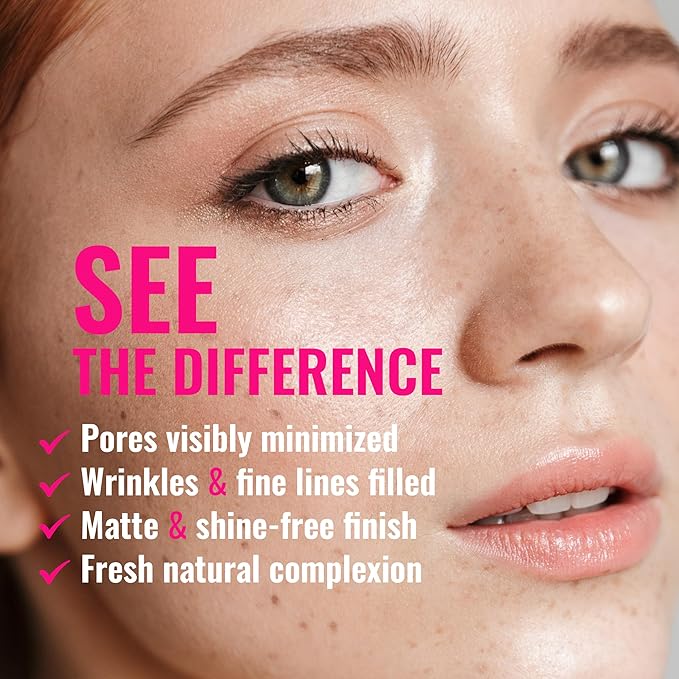 Dermacol - Satin Makeup Base, Matte Face Primer for Wrinkles and Pores, Transparent Makeup Primer for Oily Skin & Dry and Combination Skin, Easy to Blend Pore Filling Primer, No Preservatives, 30 mL