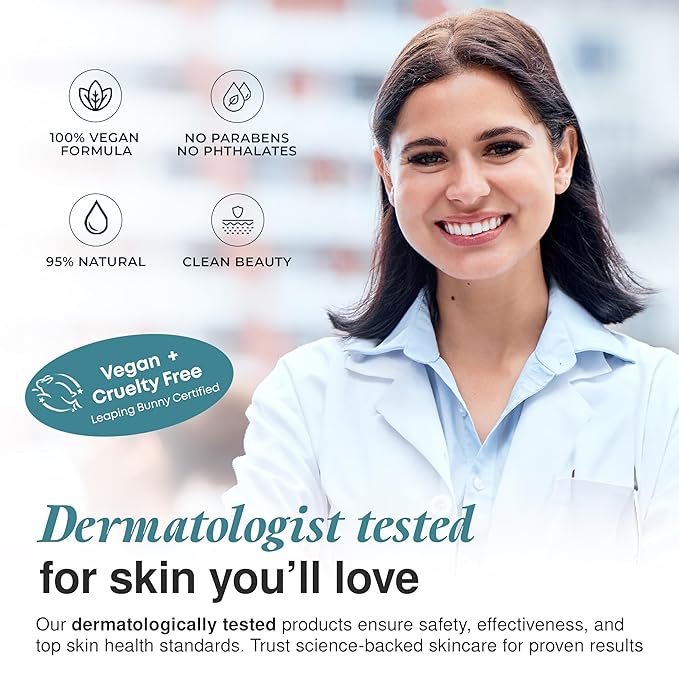 Hyaluronic Acid Moisturizer - Dermatologist Tested - Retinol Anti Aging Face Cream - Ultra Hydrating, Plumps & Smooths Skin, Fine Lines & Wrinkles Treatment - Clean Beauty Korean Skincare