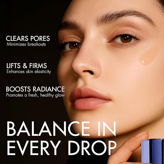 Hyaluronic Acid Facial Serum - Anti-Aging, Deep Hydration, Smooths & Cleanses - Salicylic Acid for Pore Cleansing - Dermatologist Tested, Korean Skin Care - 1.69 FL.OZ.