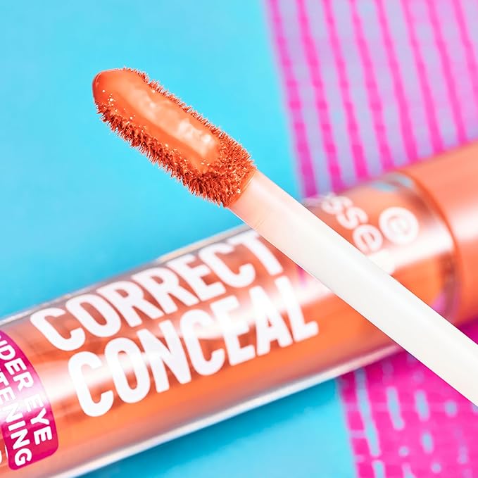 essence | Correct & Conceal Under Eye Brightening Concealer | Easy Application, Lightweight, Buildable, Infused with Aloe Vera | Vegan & Cruelty Free (30 | Tan)
