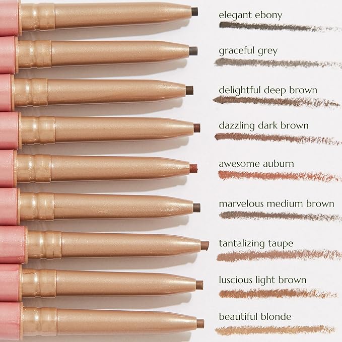 Chella Eyebrow Pencil – Easy-to-Use Brow Definer for Shaping, Filling & Blending – Long-Wear Dark Brown Eyebrow Pencils for Women with Precise Tip (Dark Brown)