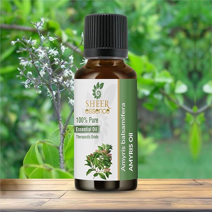 AMYRIS ESSENTIAL OIL 100% Pure Undiluted Uncut Therapeutic Grade Steam Distilled Natural Oils For Skin, Hair And Aromatherapy 5000ML