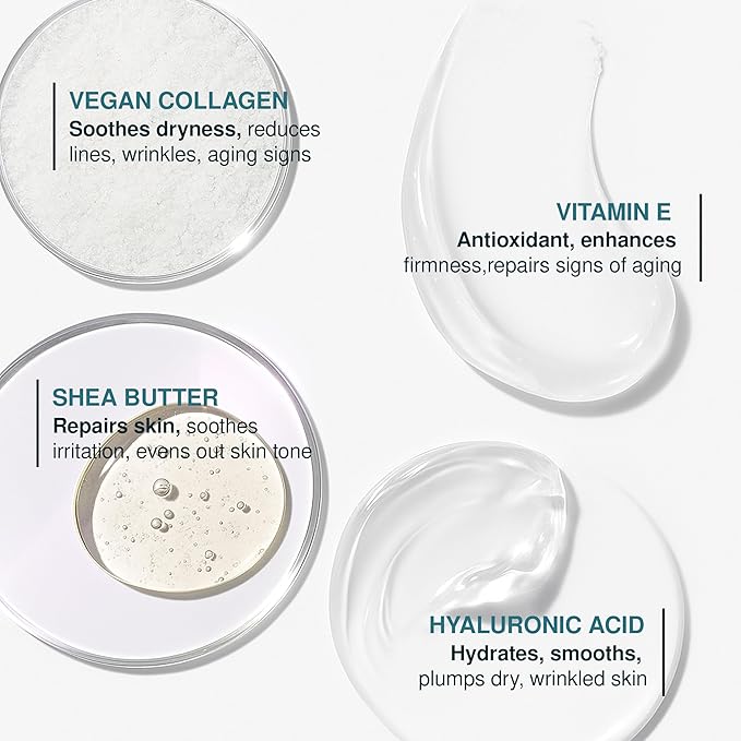 Hyaluronic Acid Moisturizer - Dermatologist Tested - Retinol Anti Aging Face Cream - Ultra Hydrating, Plumps & Smooths Skin, Fine Lines & Wrinkles Treatment - Clean Beauty Korean Skincare