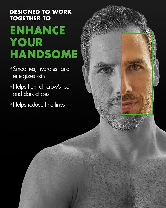 Tiege Hanley Men’s Skin Care Set, Anti-Aging Routine (System Level 3) – Face Wash, Scrub, Moisturizer, Eye Cream & Serum for Wrinkle Defense, Firm Skin & Long-Term Anti-Aging Protection