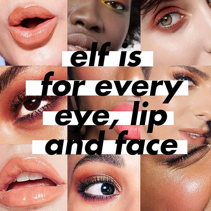 e.l.f. Pointed Powder Brush, Makeup Tool With Tapered End For Flawless Contouring & Highlighting, Vegan & Cruelty-Free