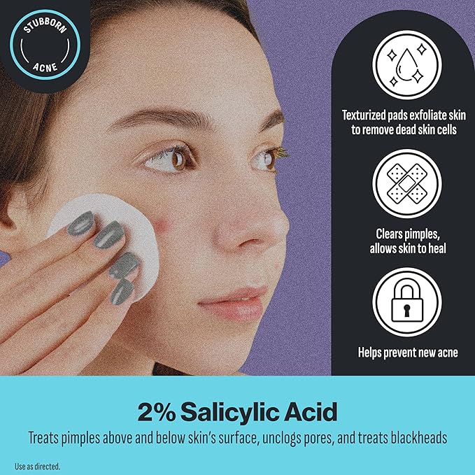 Oxy Deep Pore Acne Facial Cleansing Pads, 55 pads